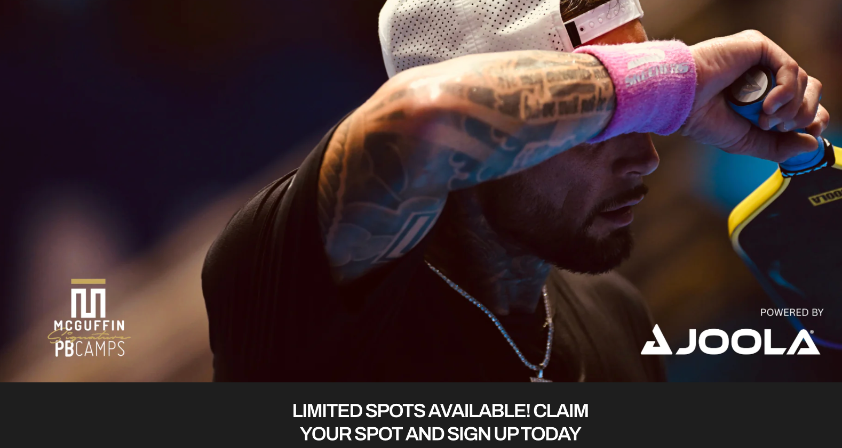 Tyson McGuffin Pickleball Camp at PowerPlay Pickleball in Los Angeles