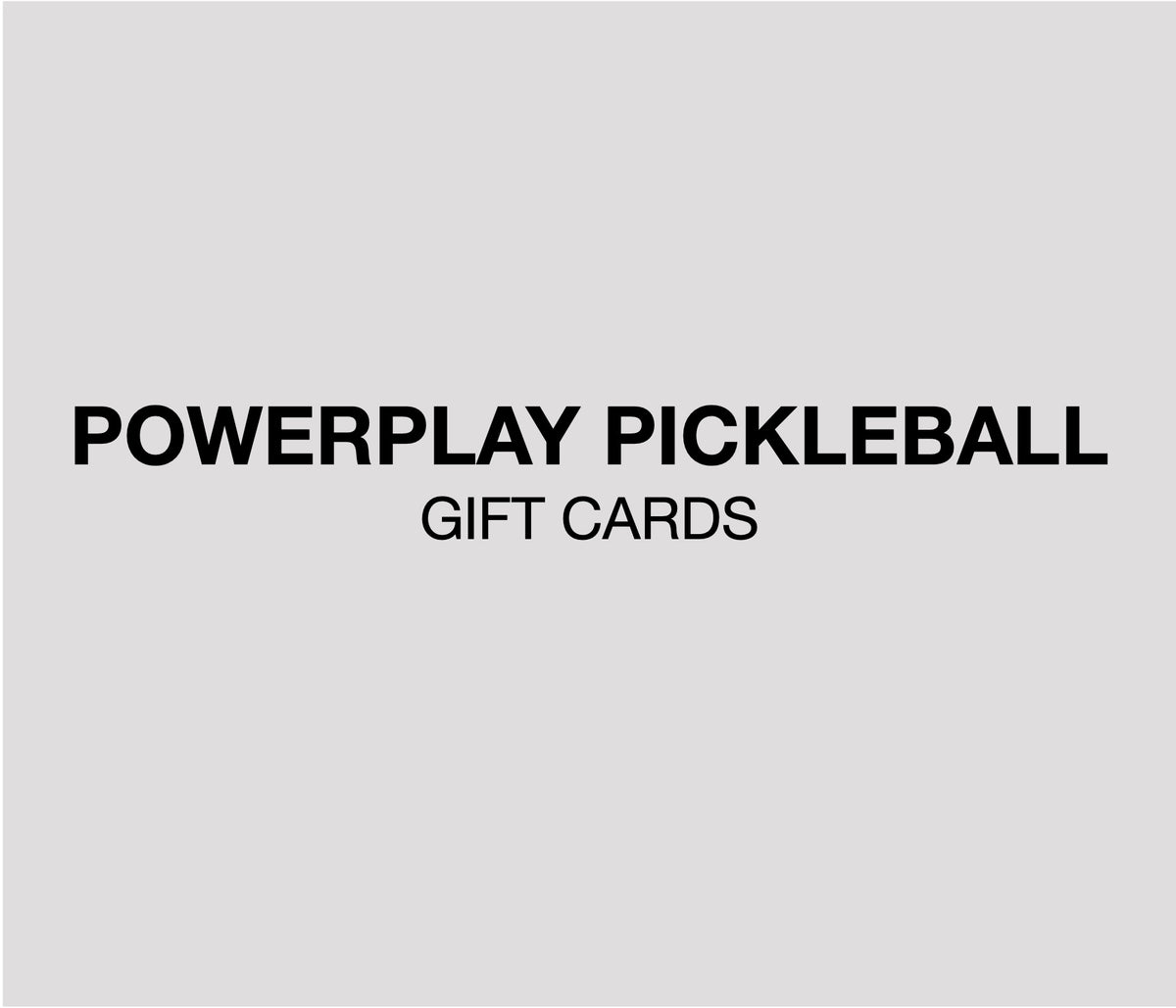 Image: PowerPlay Pickleball Gift Cards